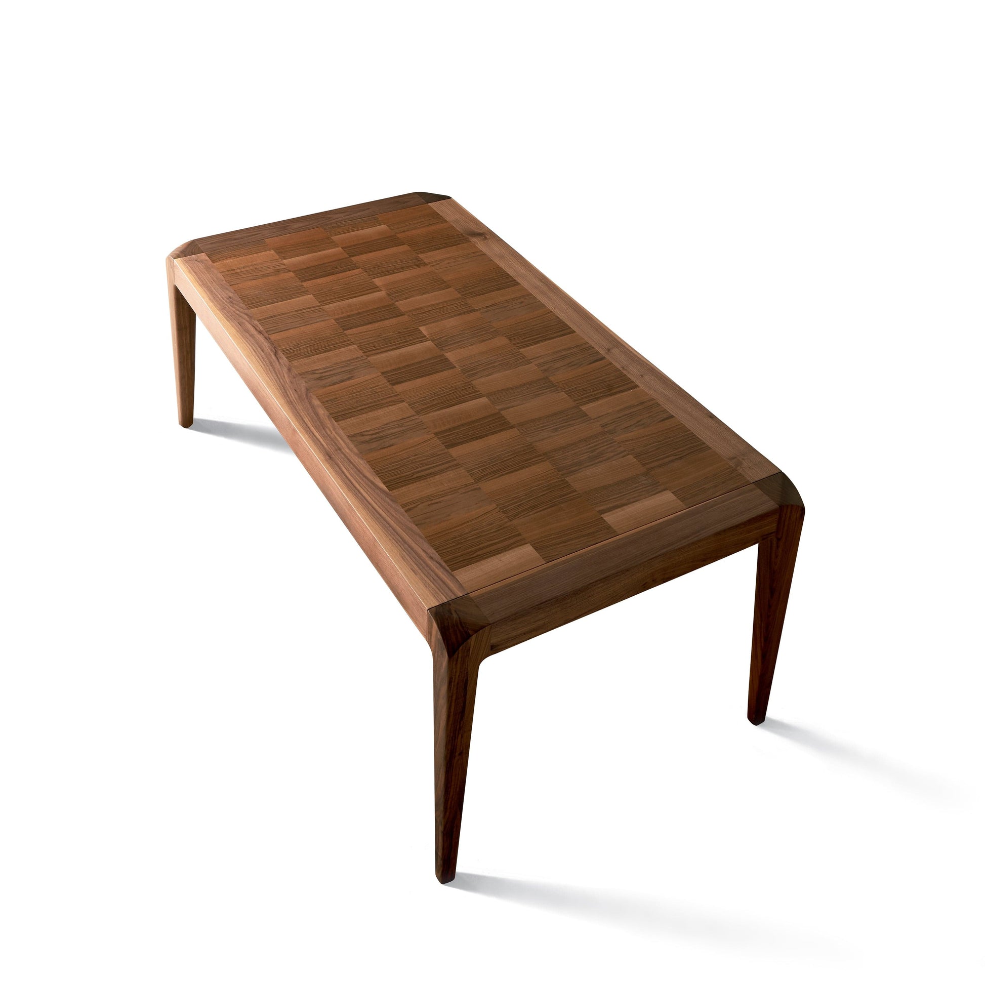 Extendable Dining Table – Solid Walnut Wood Rectangular Statement Piece