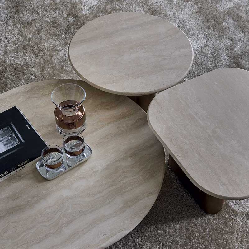 Luxury Onno Coffee Table Modern Italian Style for Villa