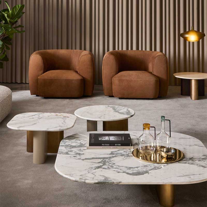 Luxury Onno Coffee Table Modern Italian Style for Villa