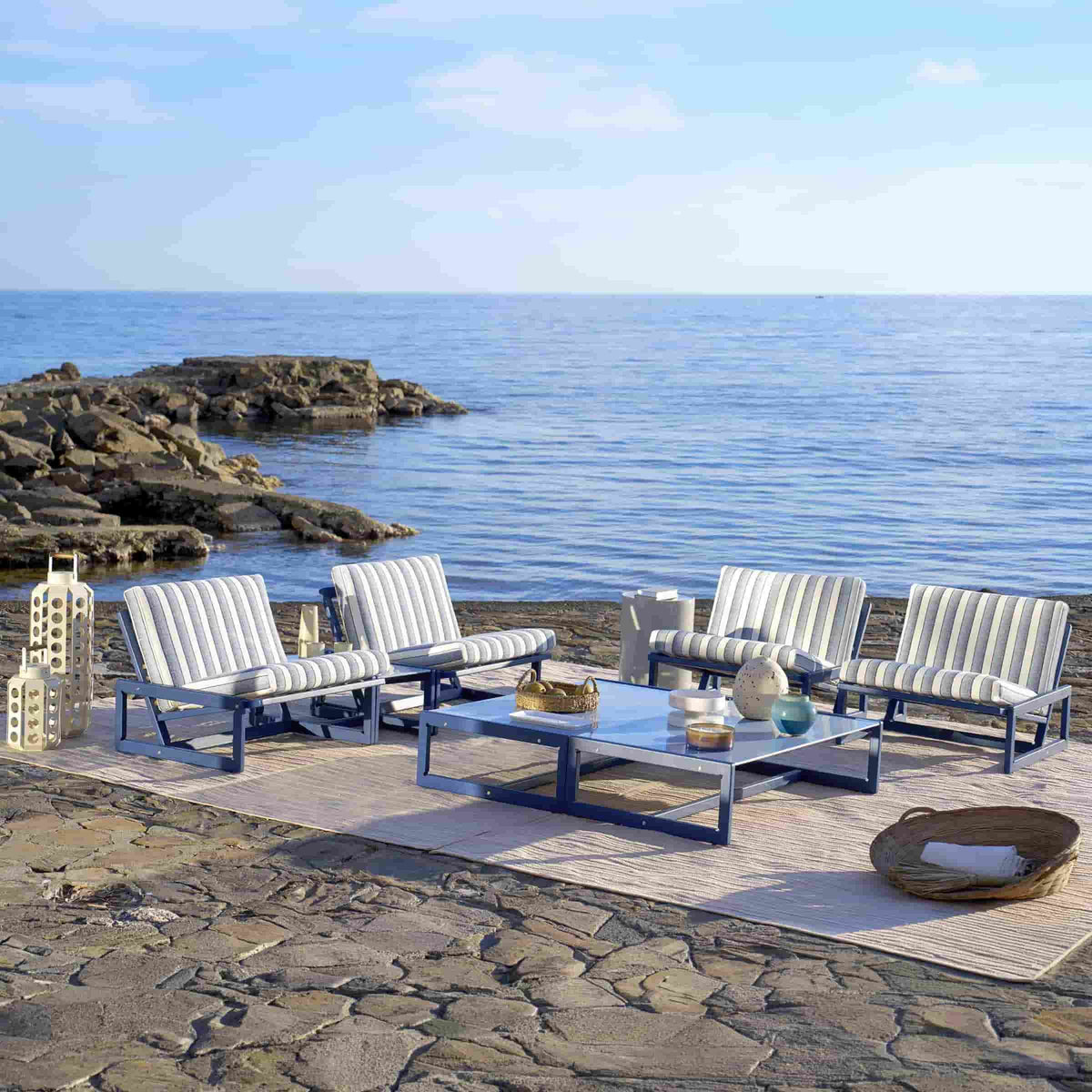 Luxury CARLOTTA Coffee Table Modern Italian Style for Villa