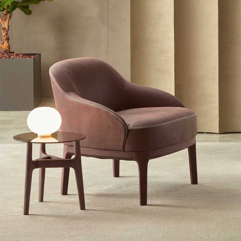 Luxury Paris Lounge Armchair Modern Italian Style for Villa