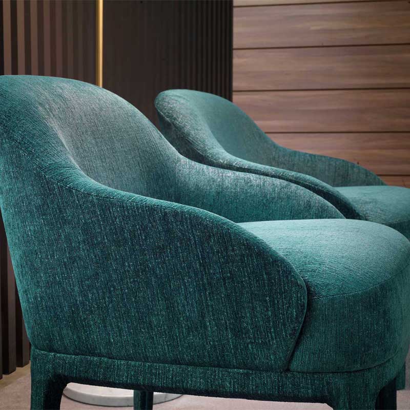 Luxury Paris Lounge Armchair Modern Italian Style for Villa