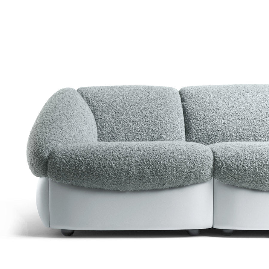 Luxury PARKA Three-Seater Sofa Modern Italian Style for Villa