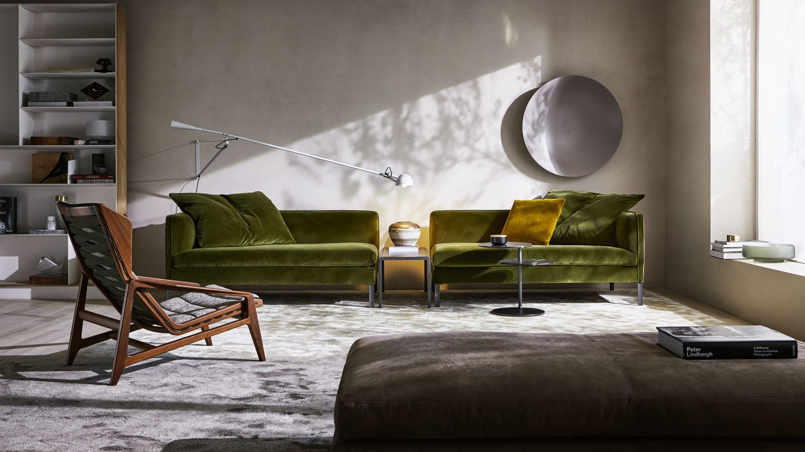 Luxury Paul Modular Sofa Modern Italian Style for Villa