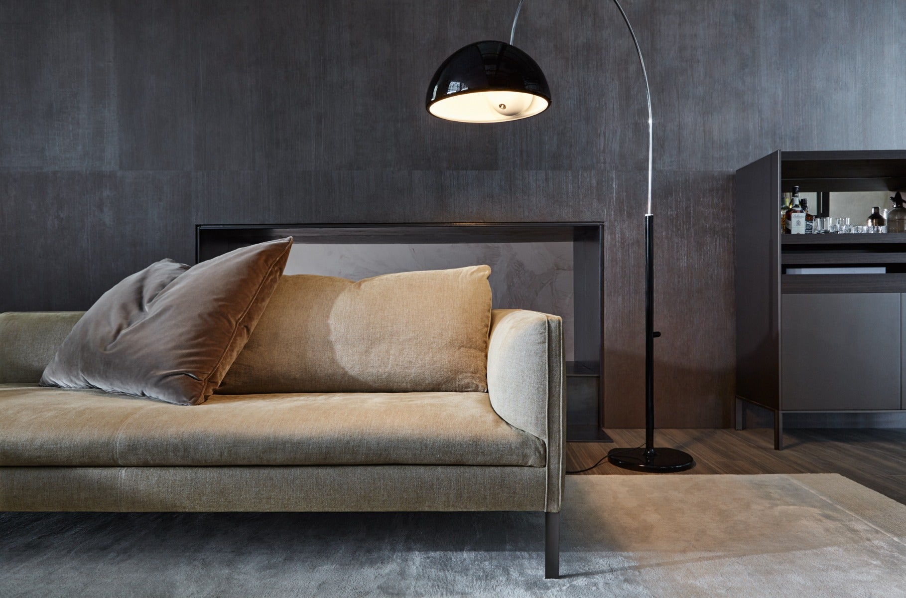 Luxury Paul Modular Sofa Modern Italian Style for Villa