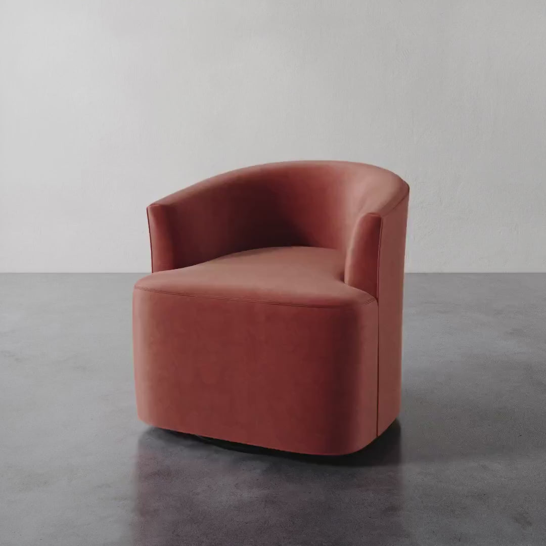 Luxury Modern Garnier Swivel Chair European Style for Villa