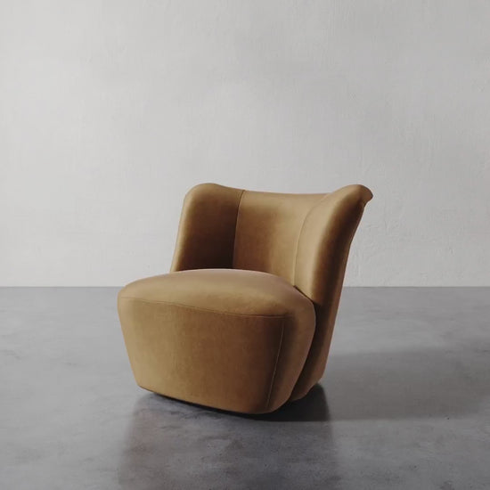 Luxury Modern Aurélie Swivel Chair European Style for Villa
