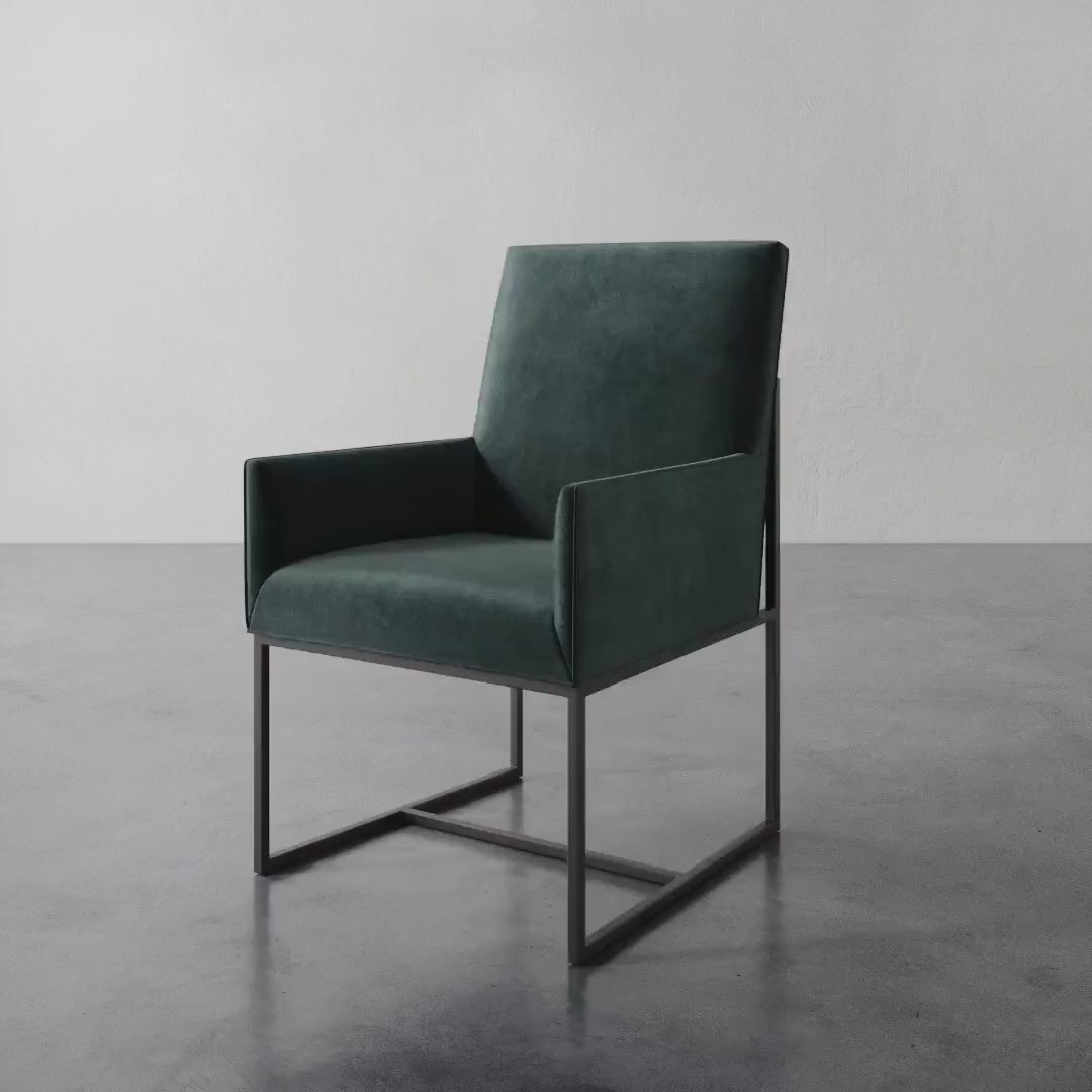 Luxury Modern Dupont Dining Armchair European Style for Villa