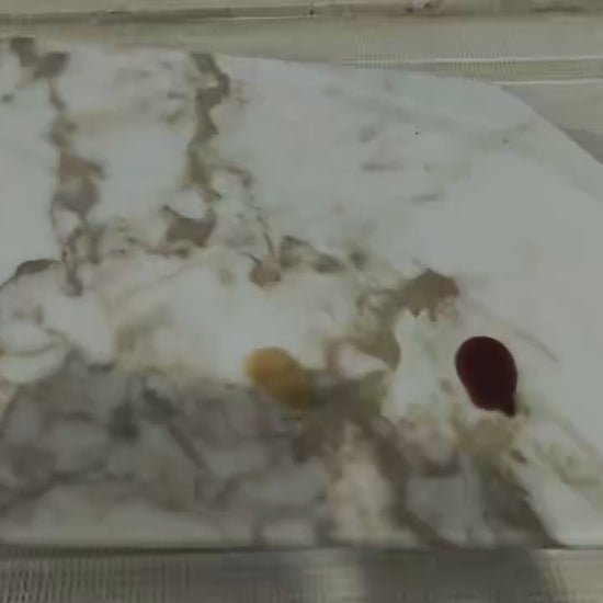 Luxury Oval Natural Travertine Coffee Table Modern Italian Style for Villa