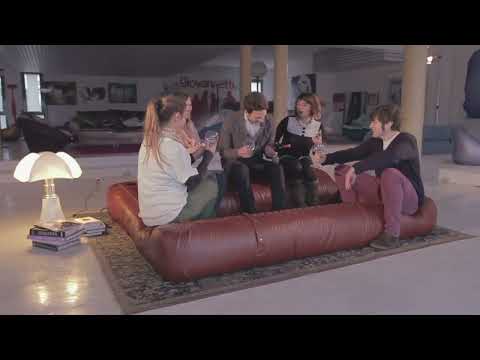 Luxury ANFIBIO Convertible Sofa Modern Italian Style for Villa