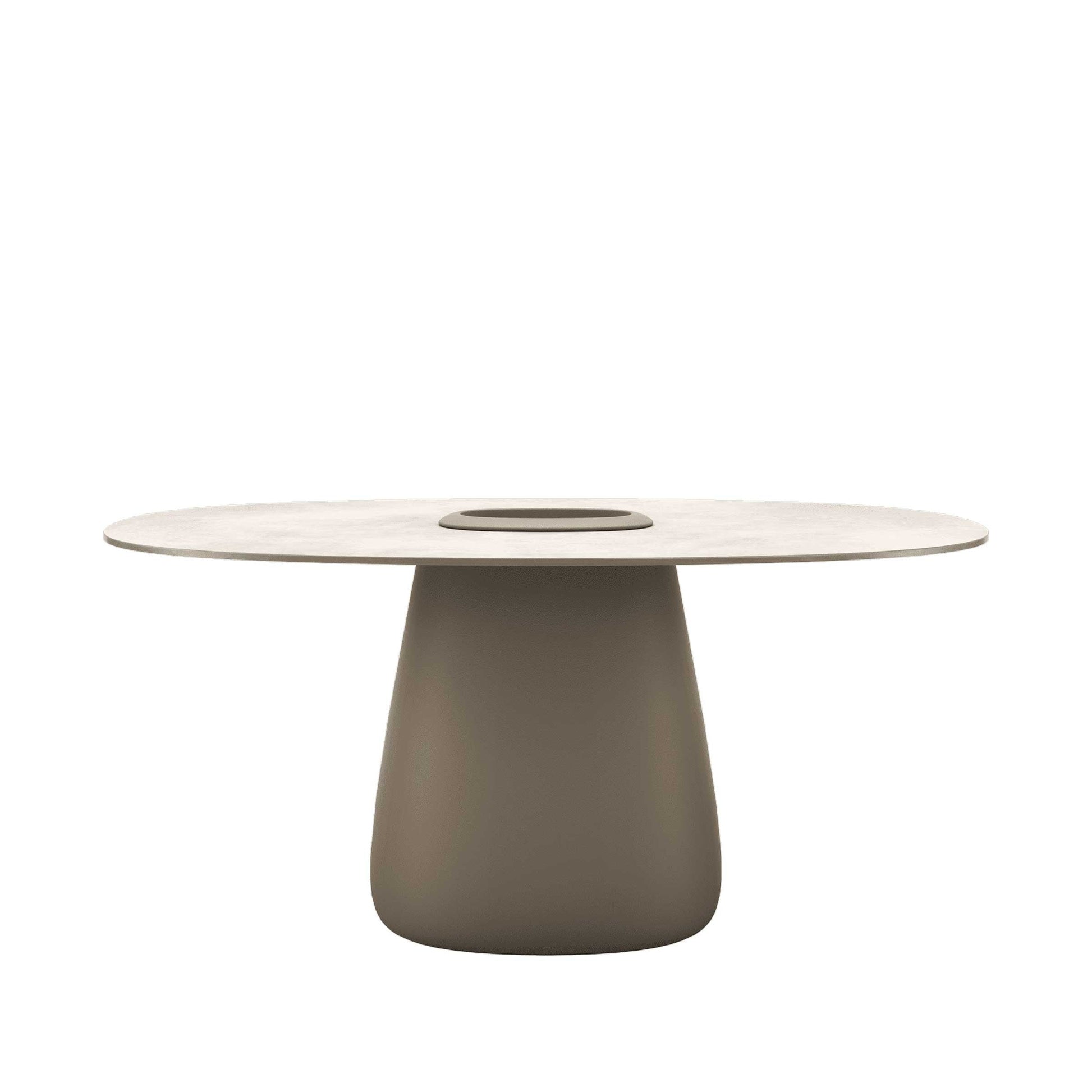 Stoneware Dining Table with Integrated Bucket – Elisa Giovannoni Designer Piece