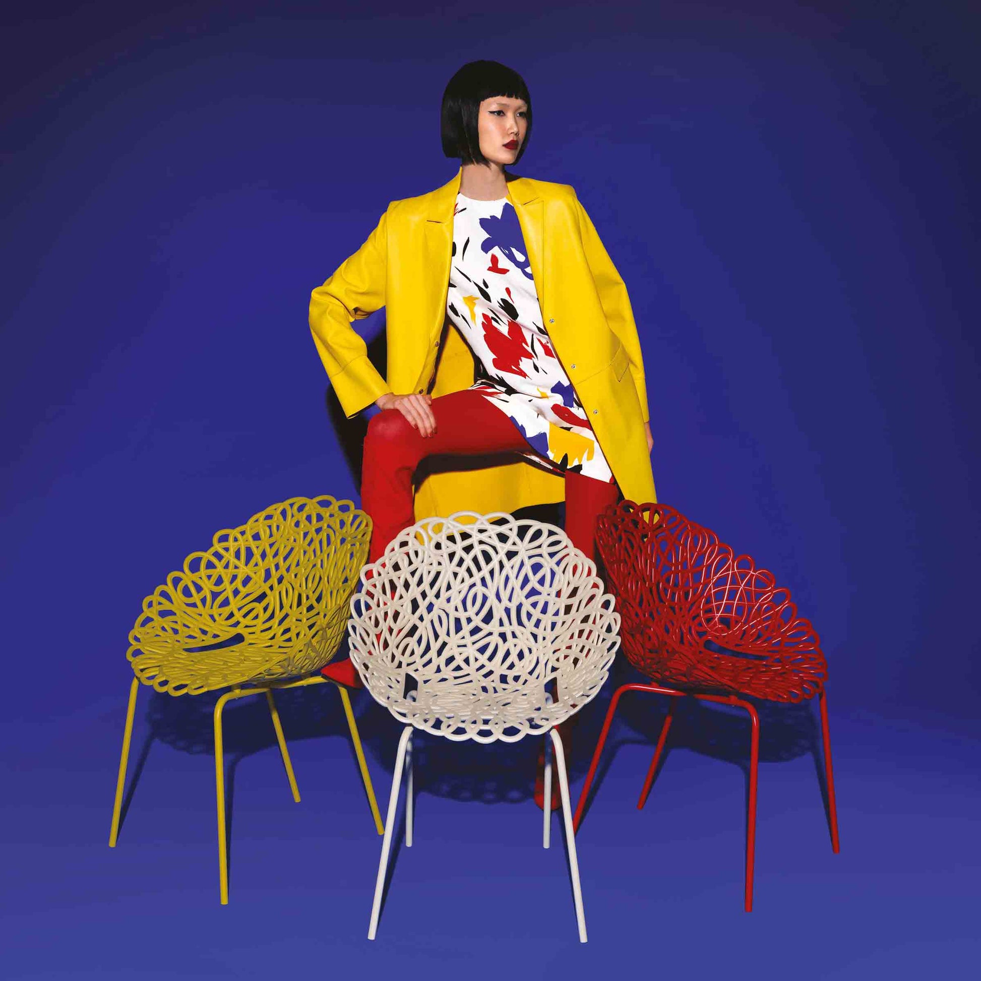 Bacana Outdoor Chair – Contemporary Polypropylene Seating by Qeeboo
