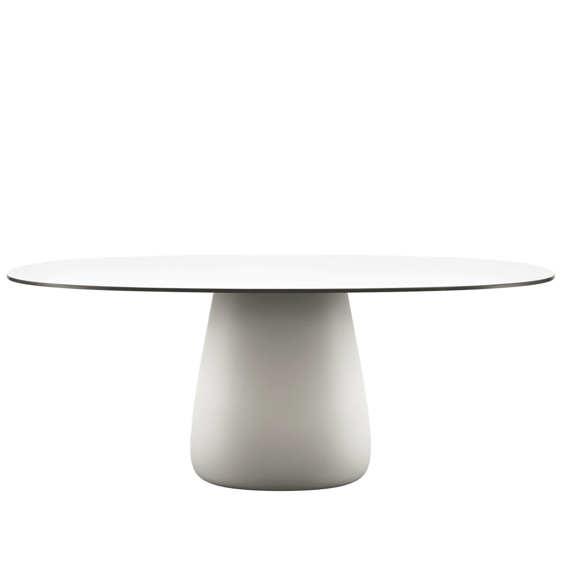 Oval Dining Table – Sculptural HPL Statement Piece