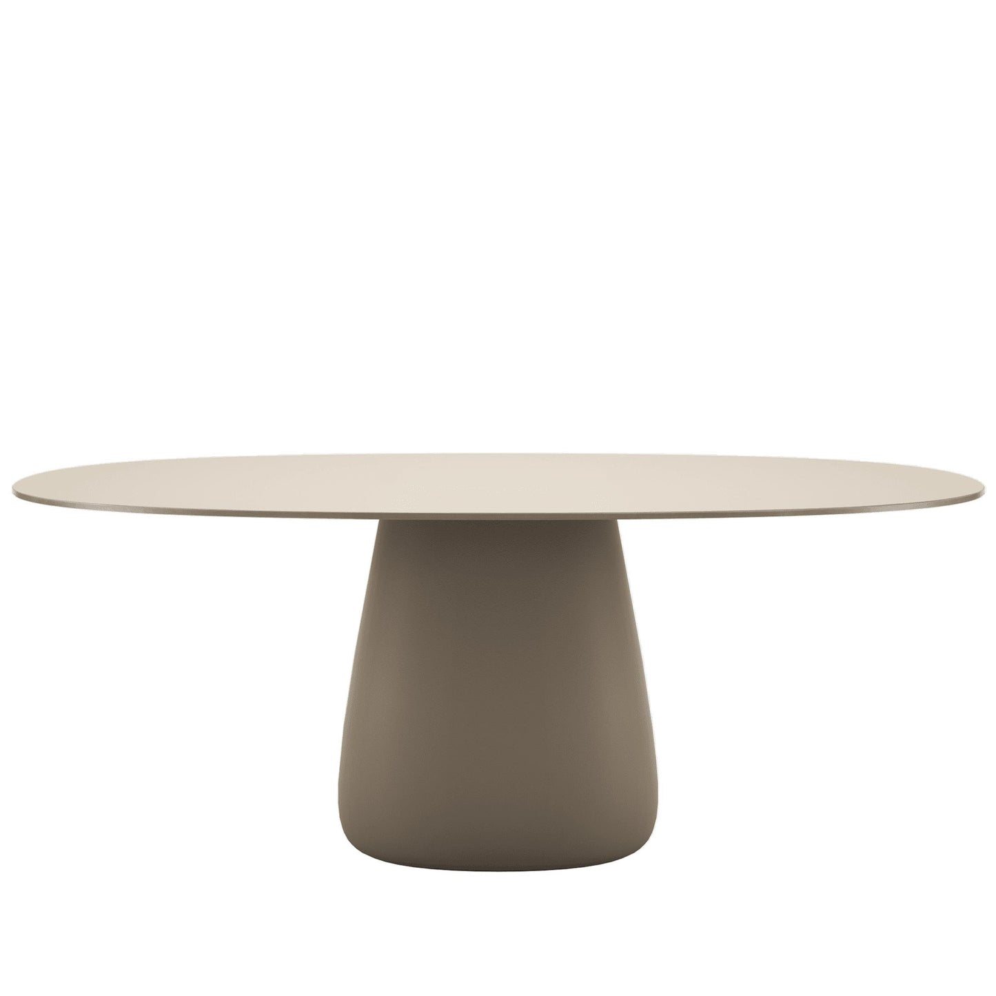 Oval Dining Table – Sculptural HPL Statement Piece