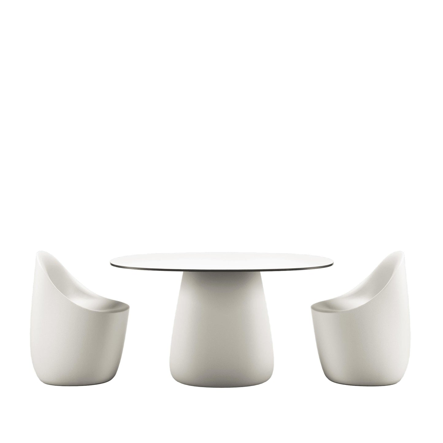 Oval Dining Table – Sculptural HPL Statement Piece