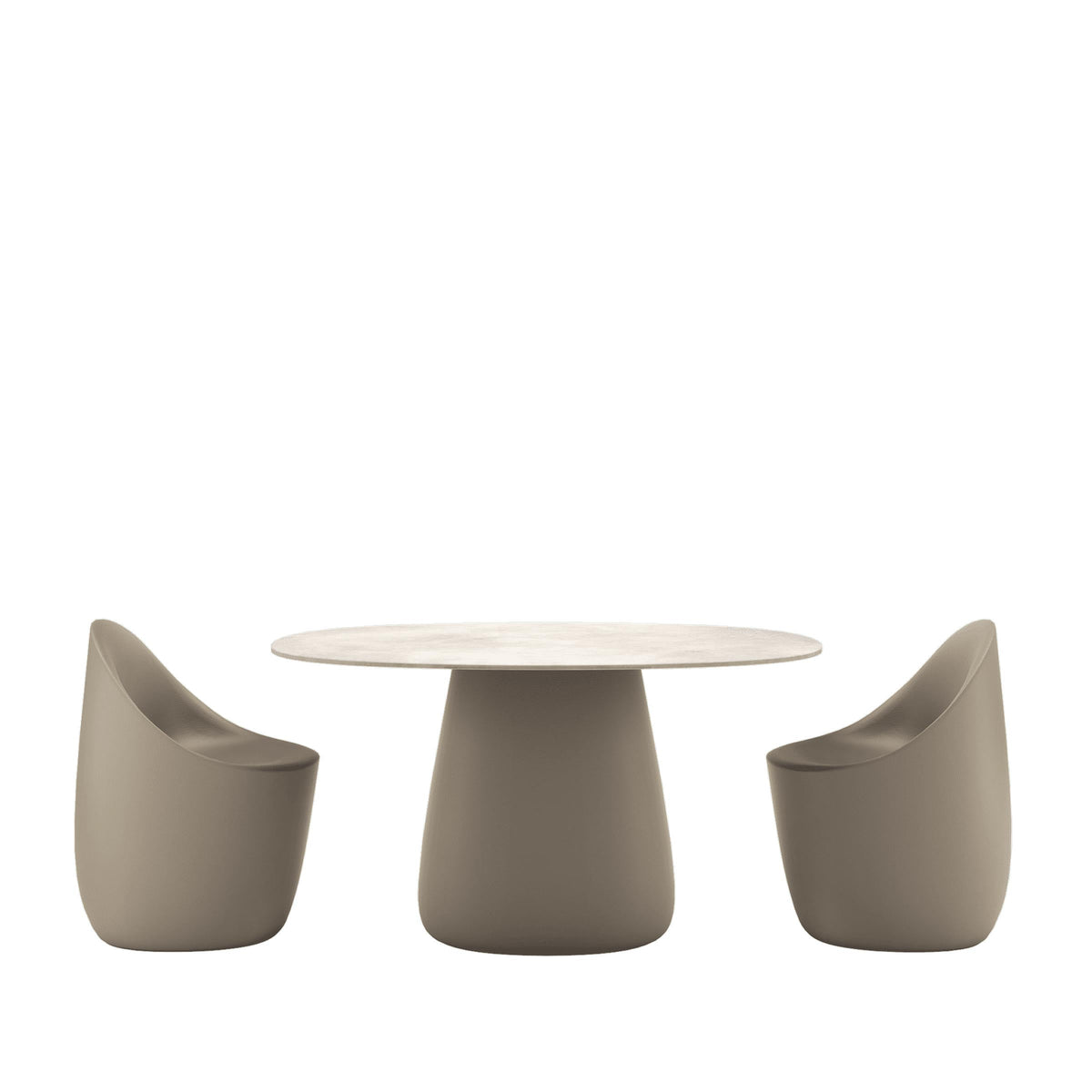 Luxury COBBLE Dining Table Modern Italian Style for Villa