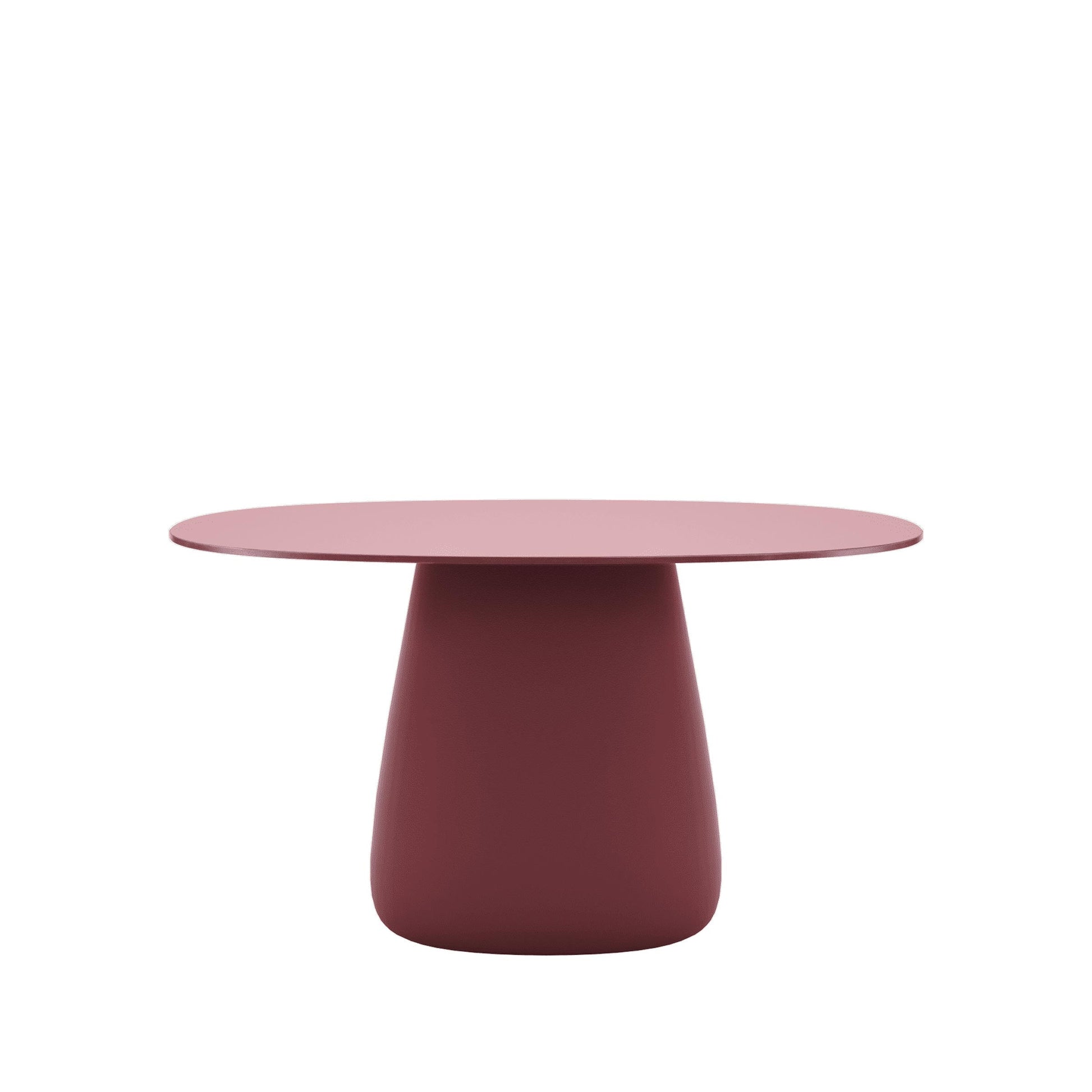 Sculptural Oval Dining Table – Contemporary HPL Laminate Statement Piece
