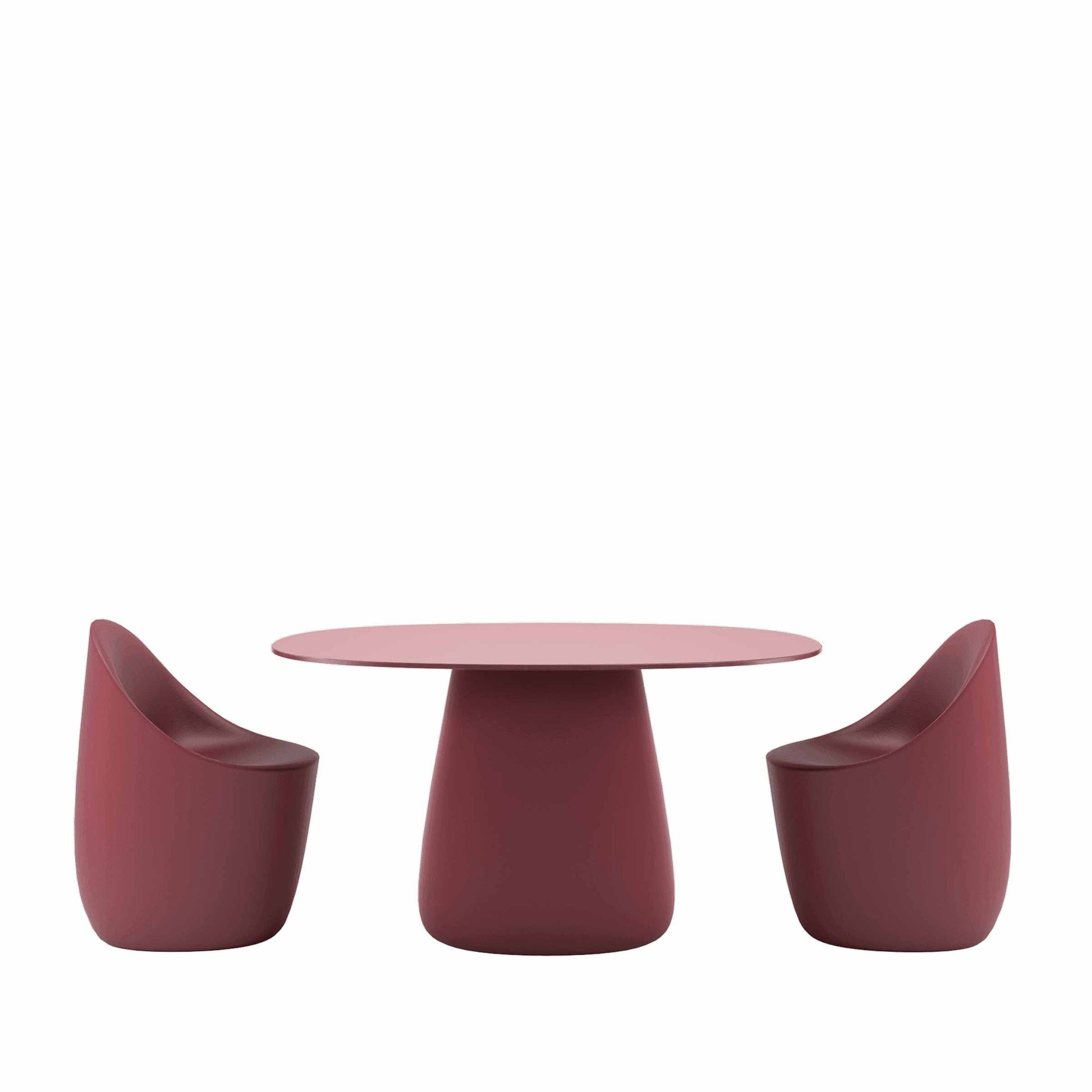 Sculptural Oval Dining Table – Contemporary HPL Laminate Statement Piece
