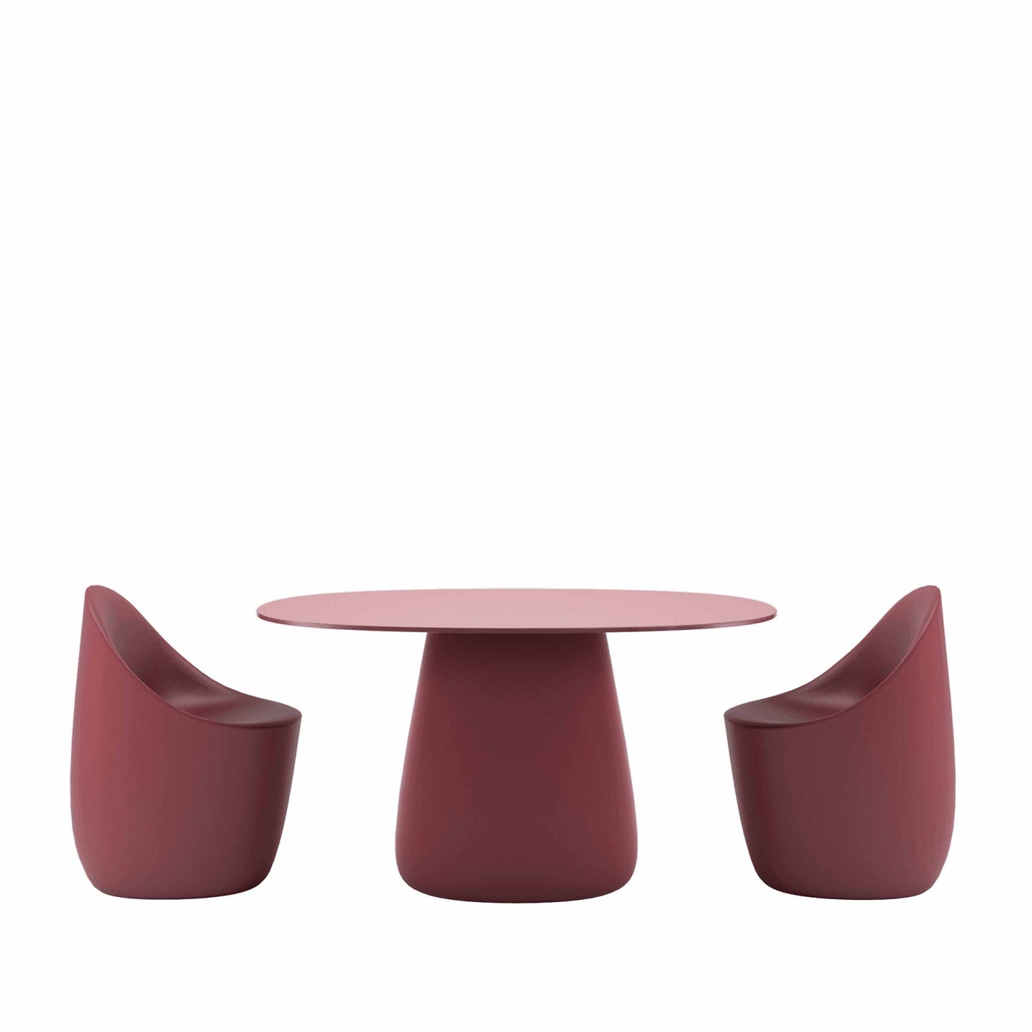 Oval Dining Table – Sculptural HPL Statement Piece