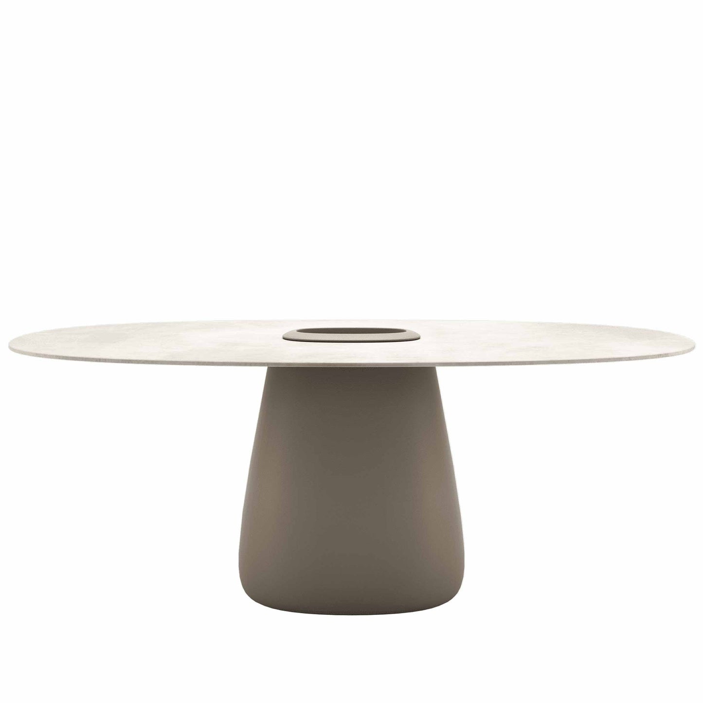 Stoneware Dining Table with Integrated Bucket – Elisa Giovannoni Designer Piece