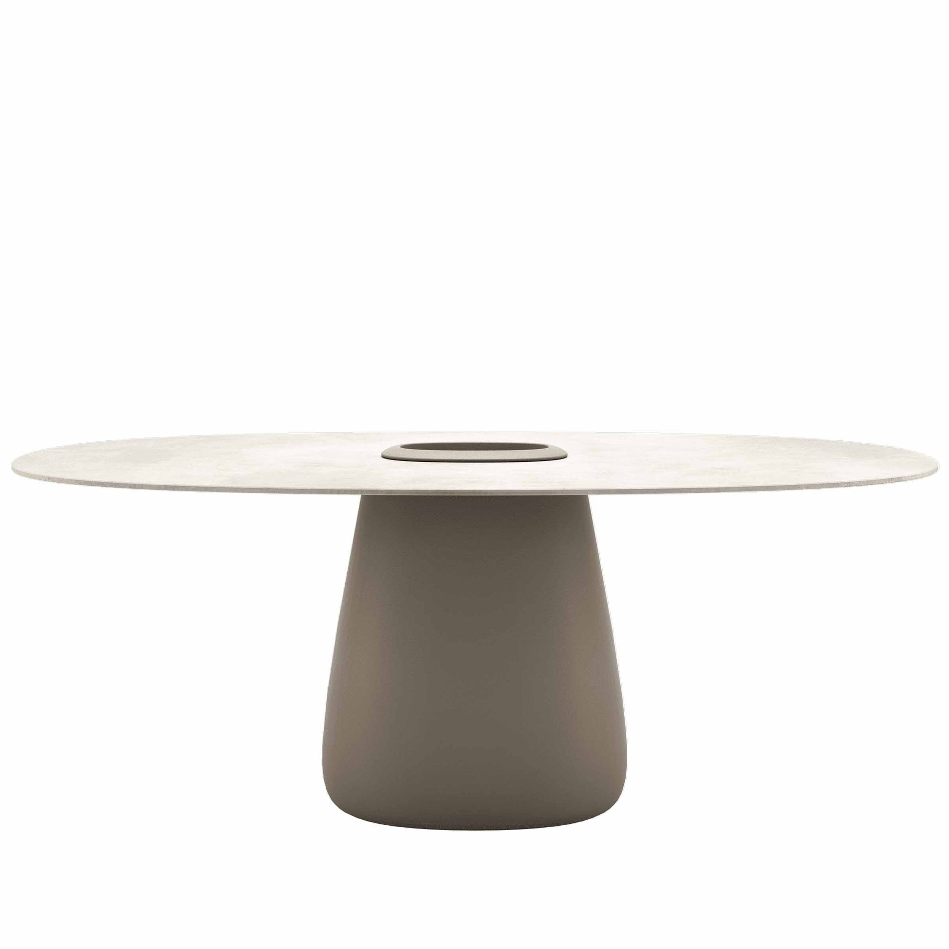 Stoneware Dining Table with Integrated Bucket – Elisa Giovannoni Designer Piece