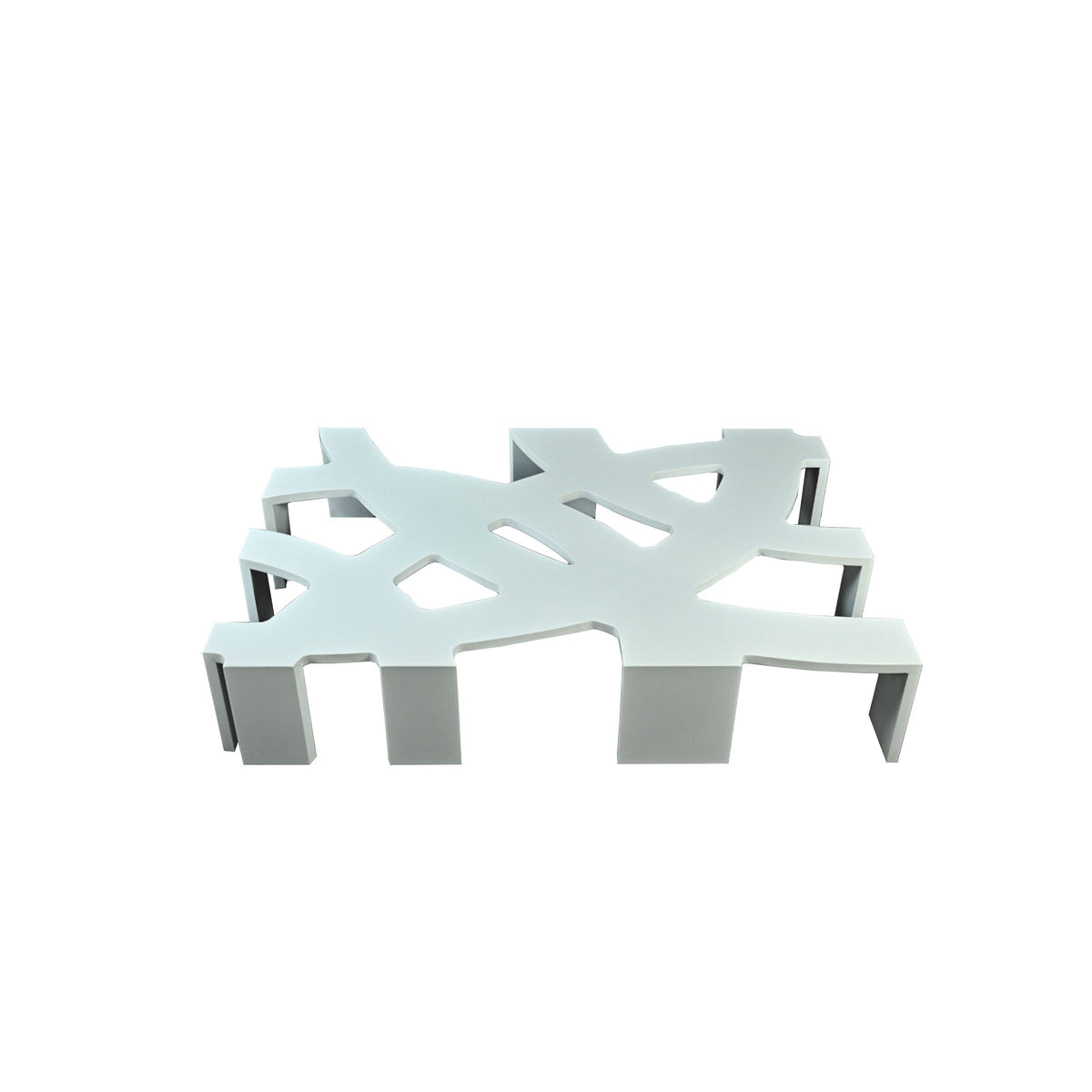 Luxury ANTLER Quartz Coffee Table Modern Italian Style for Villa