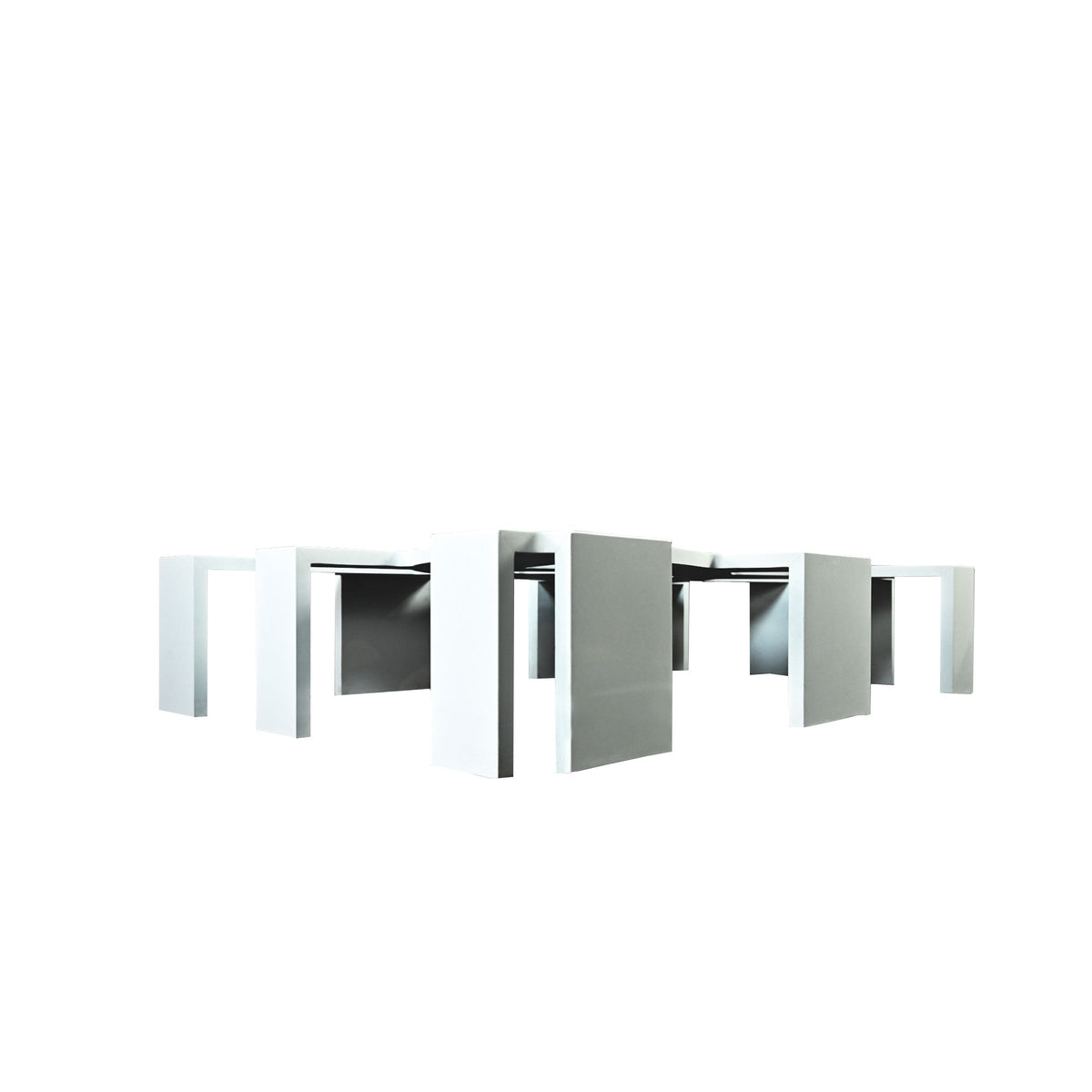 Luxury ANTLER Quartz Coffee Table Modern Italian Style for Villa