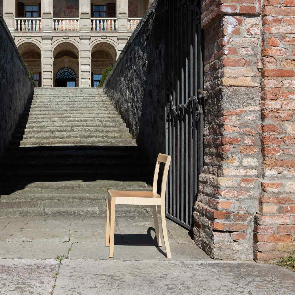 Quattrogambe Dining Chair – Minimalist Maple Wood by Jasper Morrison | 3B.QG