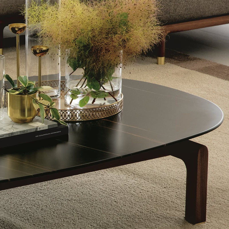 Luxury Quay Coffee Table Modern Italian Style for Villa