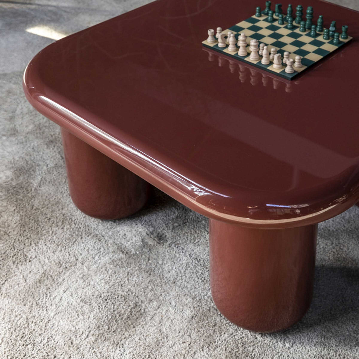 Luxury BILBAO Wood Coffee Table Modern Italian Style for Villa