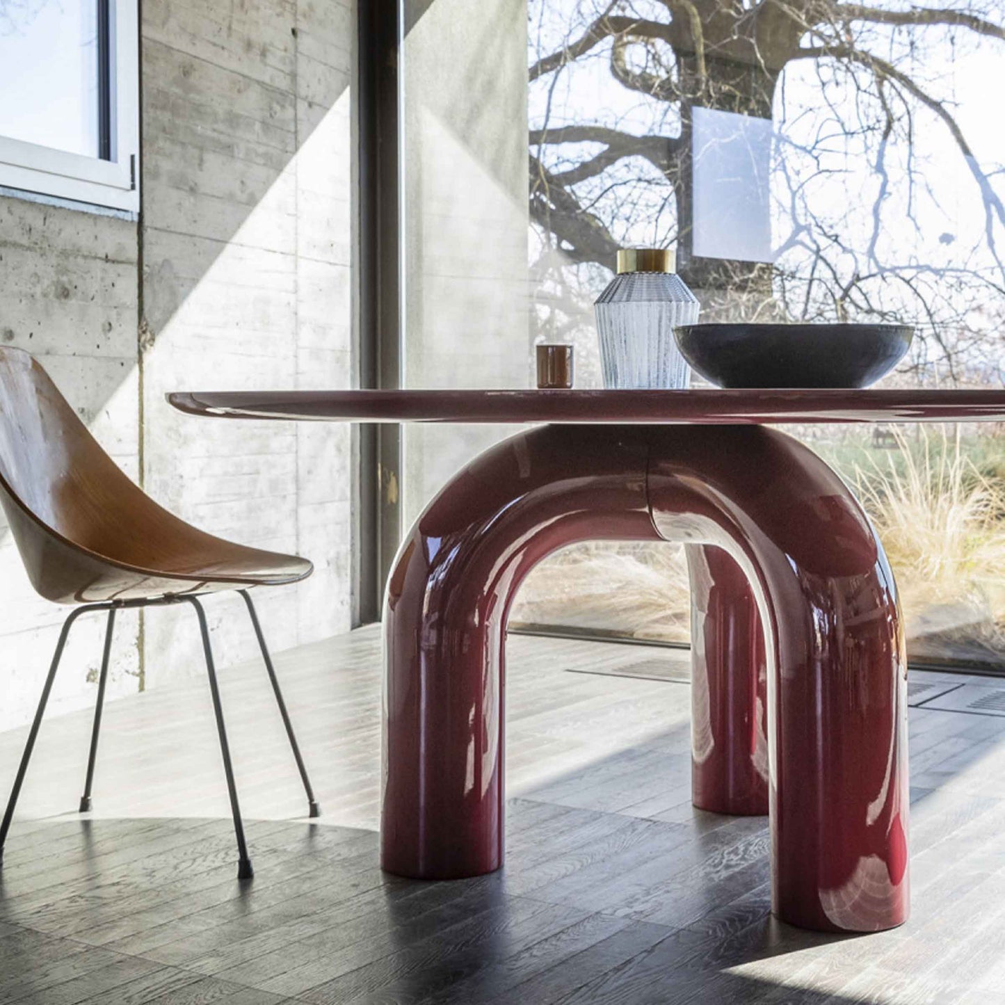 Elephante Round Dining Table – Italian Designer Statement Piece