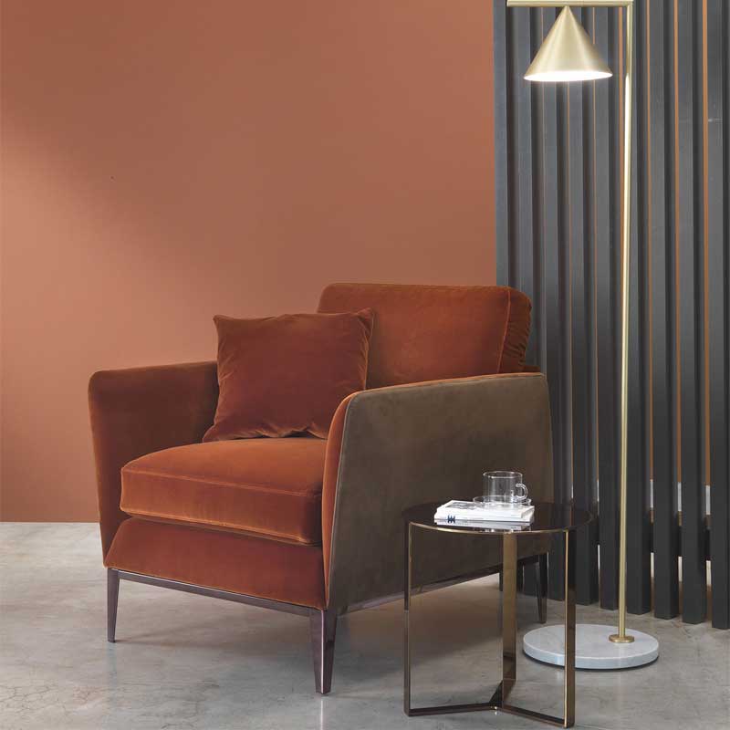 Luxury Ritz Lounge Armchair Modern Italian Style for Villa