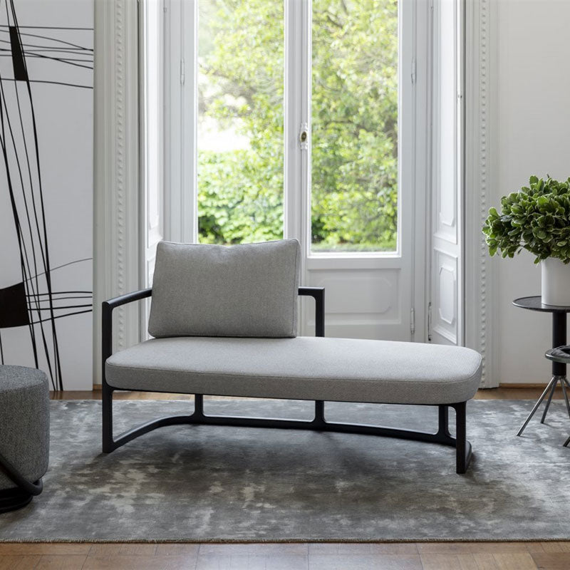 Luxury Romain Meridienne Sofa Modern Italian Style for Villa