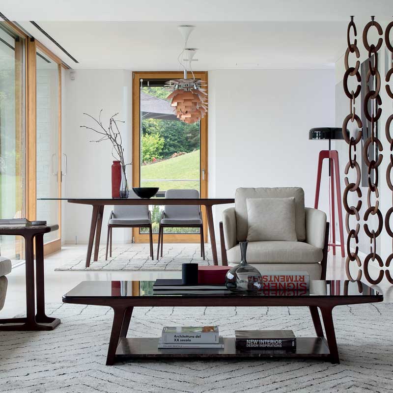 Luxury Script 150 Coffee Table Modern Italian Style for Villa