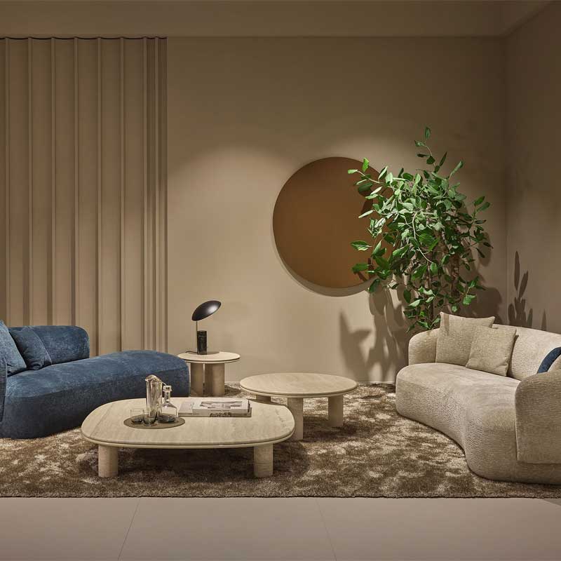 Luxury Simmy Coffee Table Modern Italian Style for Villa