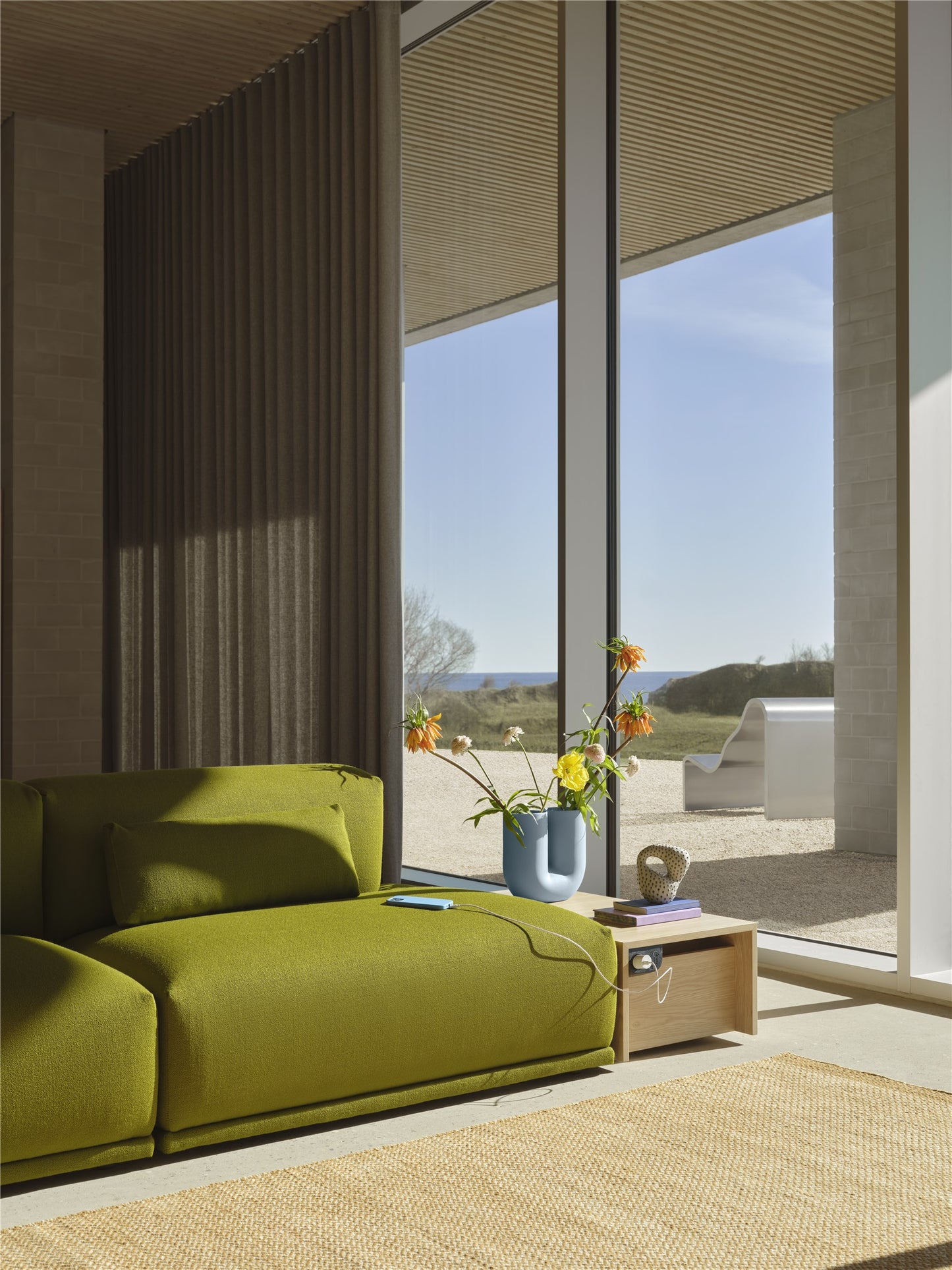 Luxury Connect Soft Modular Sofa Modern Italian Style for Villa