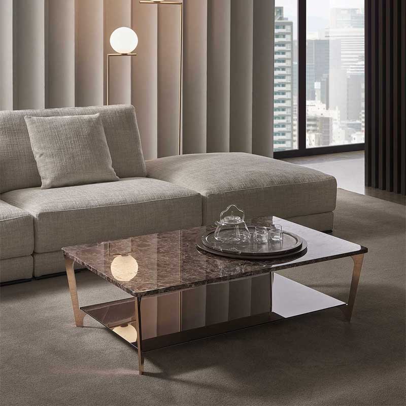 Luxury Tab Coffee Table Modern Italian Style for Villa