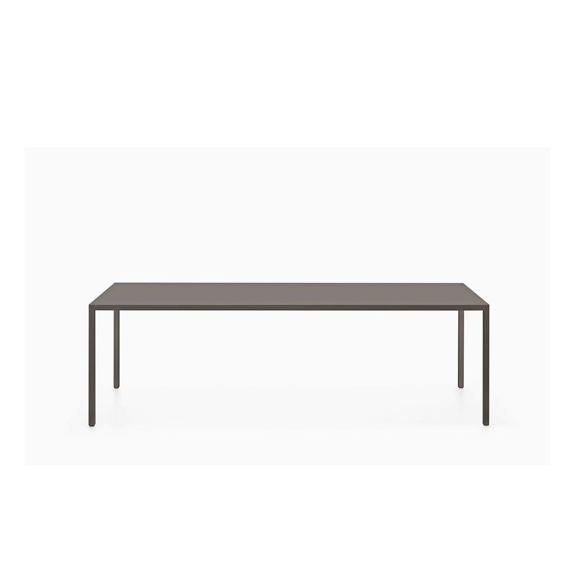TENSE Italian Designer Dining Table – Minimalist Steel Frame with Solid Surface Top