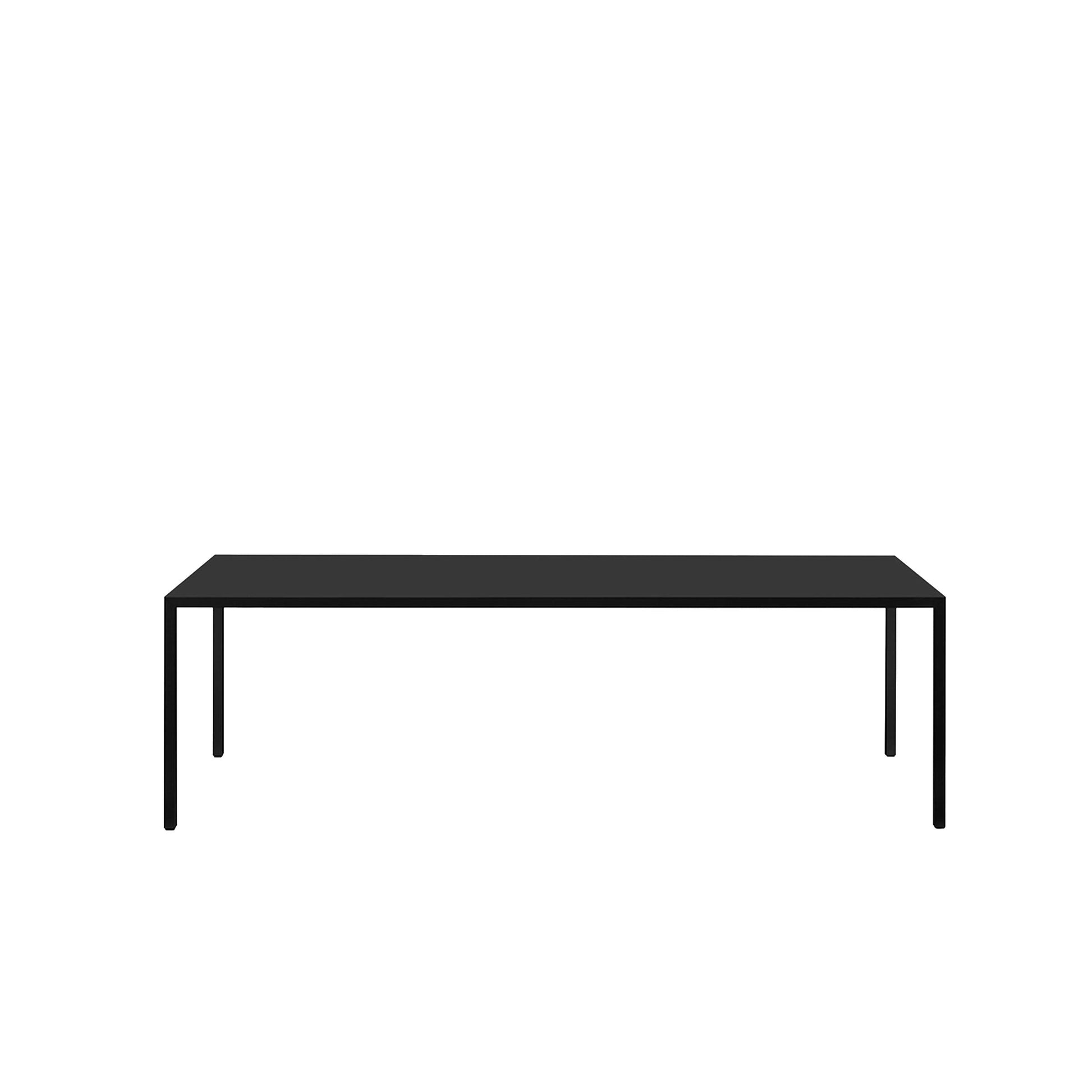 Minimalist Dining Table 55" – Solid Surface White Statement Piece | F042501