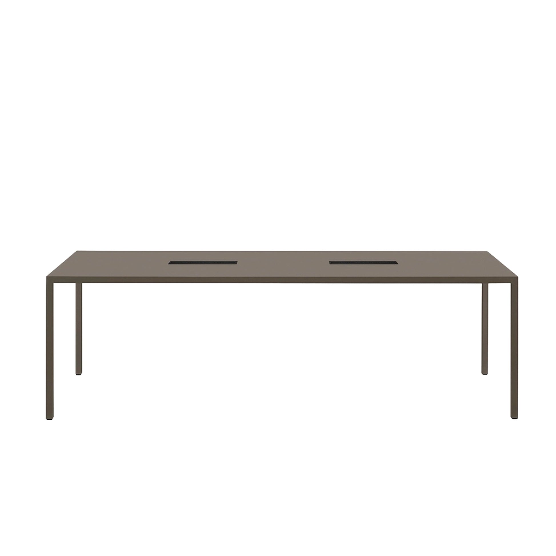 High Working Table – Monomaterial Tension System – Solid Surface Statement Piece