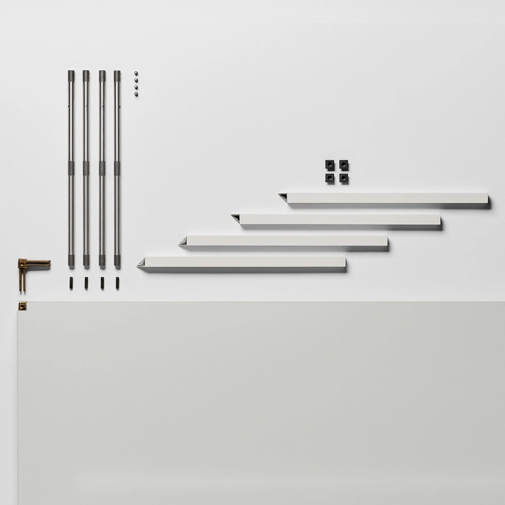 High Working Table H 90 – Minimalist Solid Surface Statement Piece
