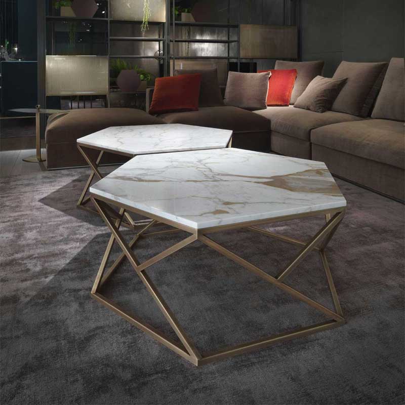 Luxury Tatlin Coffee Table Modern Italian Style for Villa