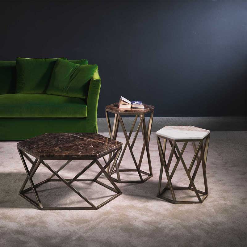 Luxury Tatlin Coffee Table Modern Italian Style for Villa