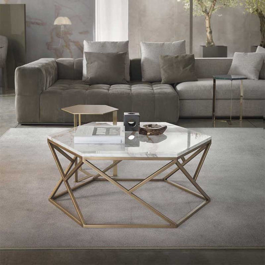 Luxury Twig Coffee Table Modern Italian Style for Villa
