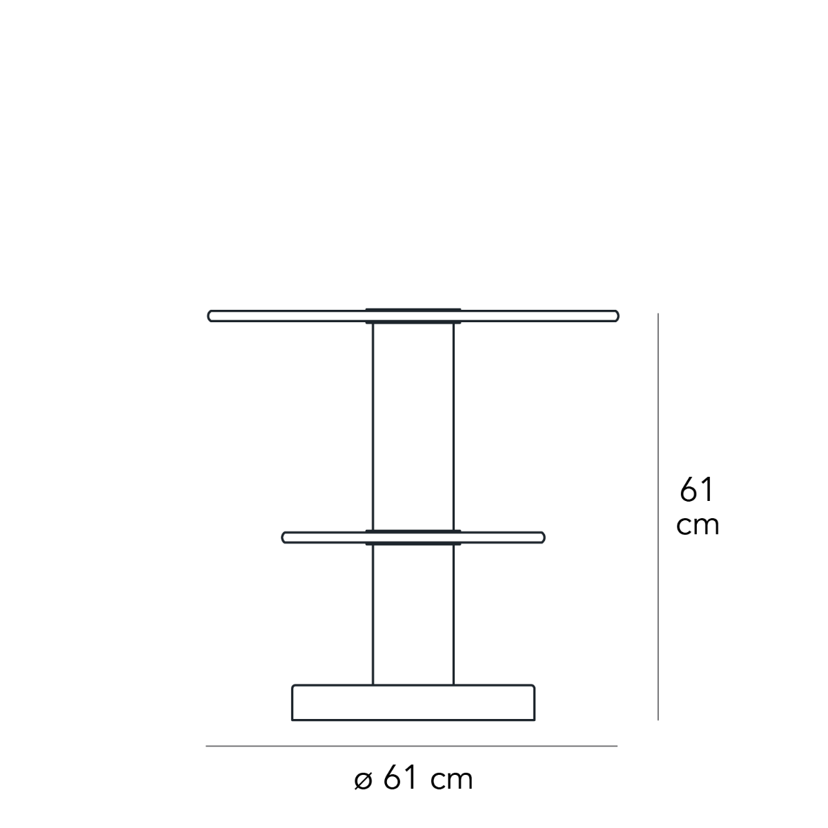 Luxury TAVOLINO 1932 Glass Side Table Modern Italian Style for Villa