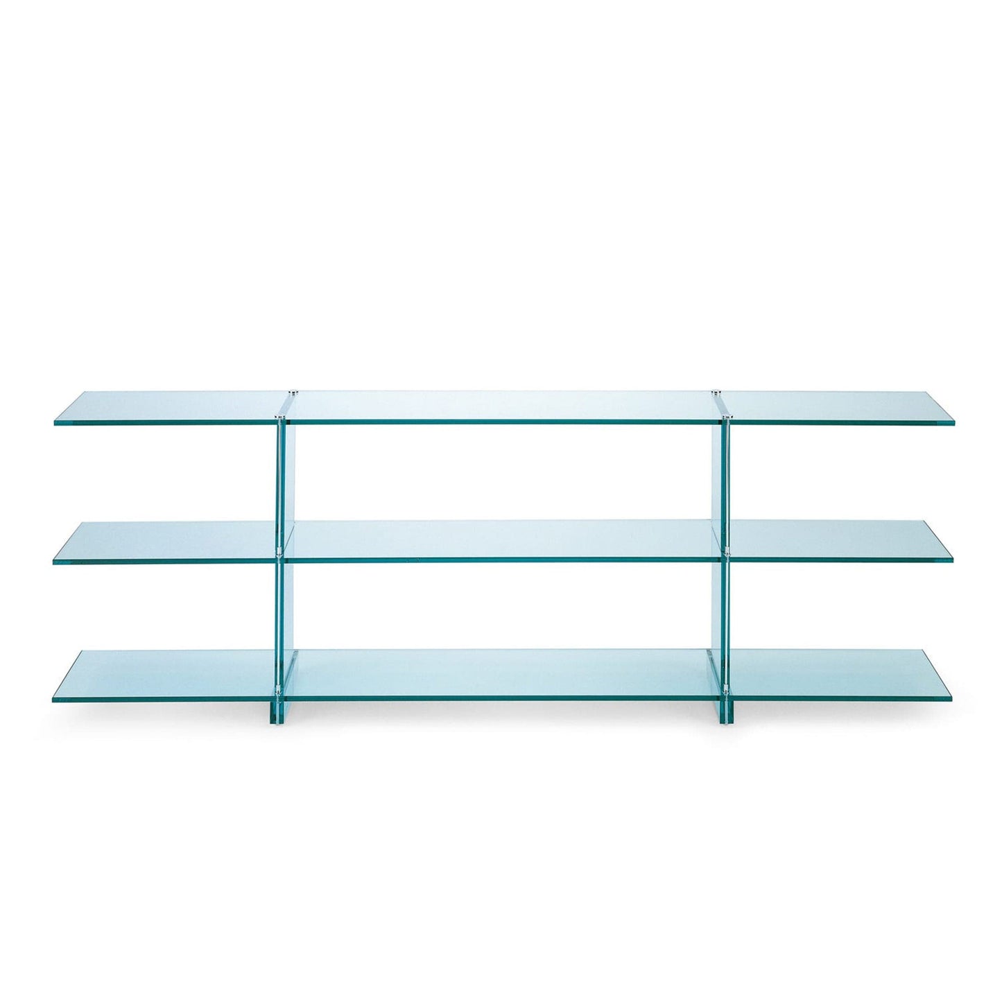 Teso Console Table – Floating Glass Shelves by Renzo Piano | F2720CO150TR20