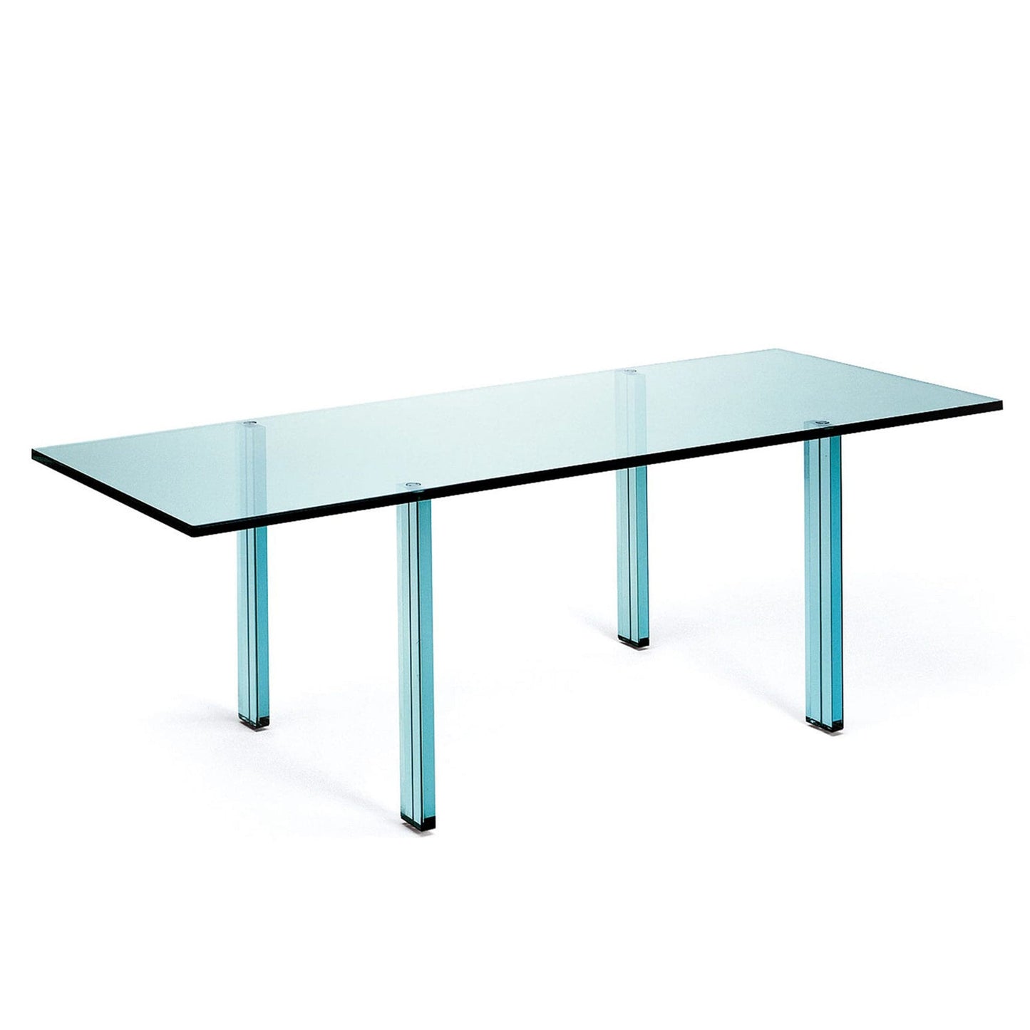 Dining Table Transparent – Tempered Glass Renzo Piano Icon | F2720TA150TR20
