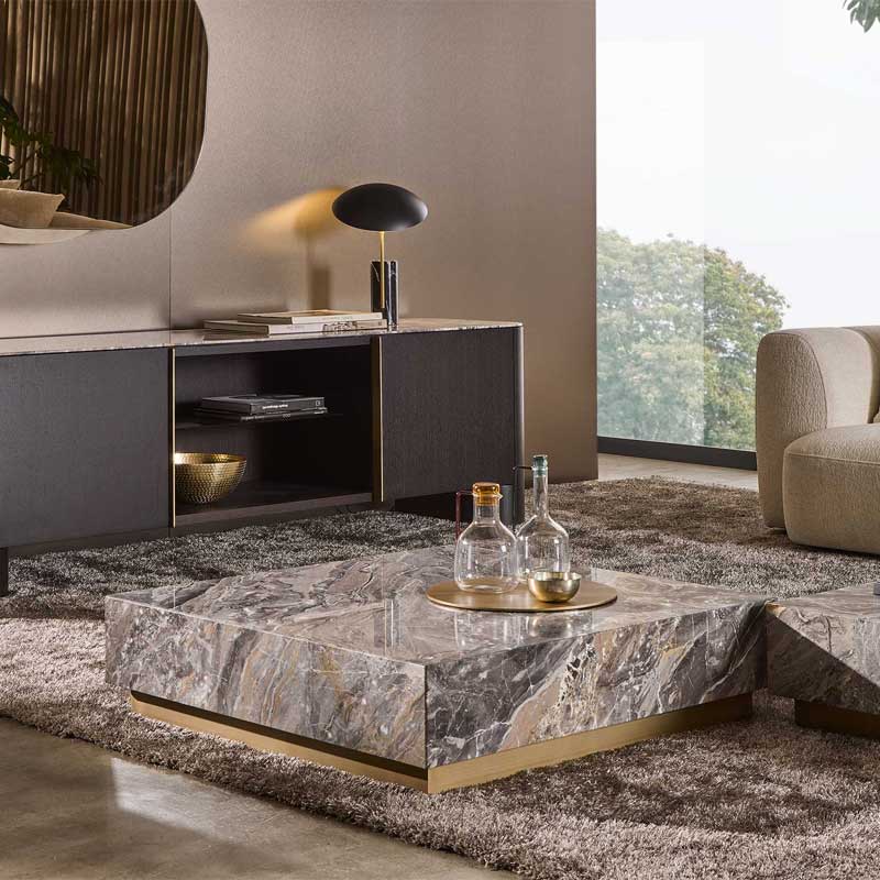 Luxury Thor Coffee Table Modern Italian Style for Villa