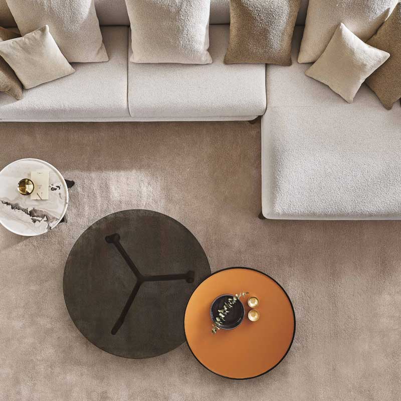 Luxury Tillow Coffee Table Modern Italian Style for Villa