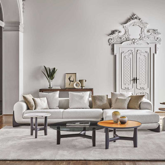 Luxury Tillow Coffee Table Modern Italian Style for Villa